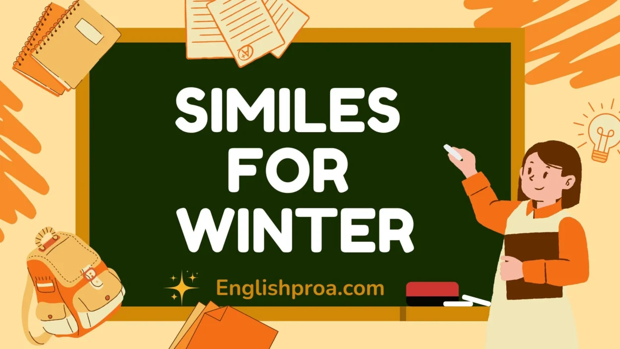 Similes for Winter