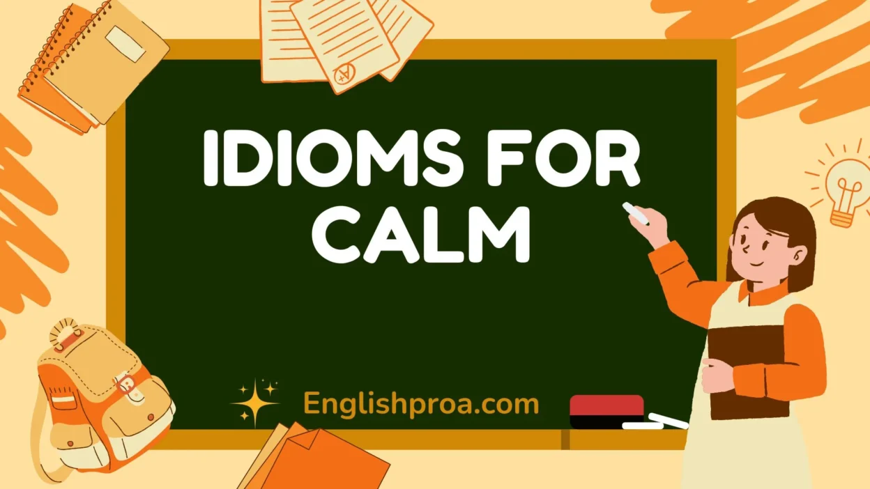 Idioms for Calm